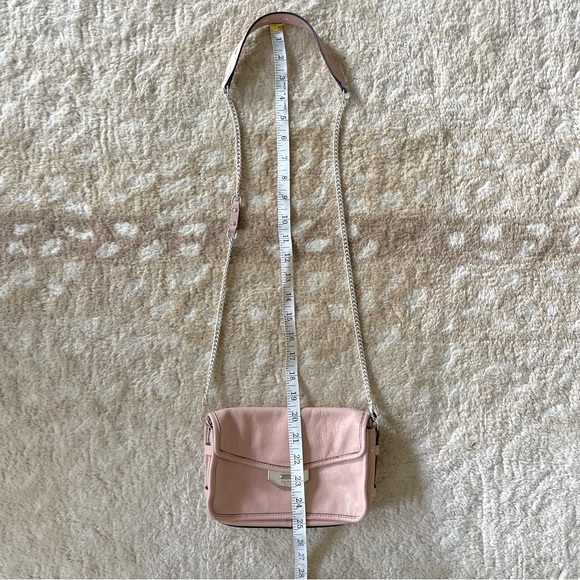 Rag & Bone Field Clutch Convertible Crossbody Mini Bag In Nude/ Pink - Picture 11 of 16